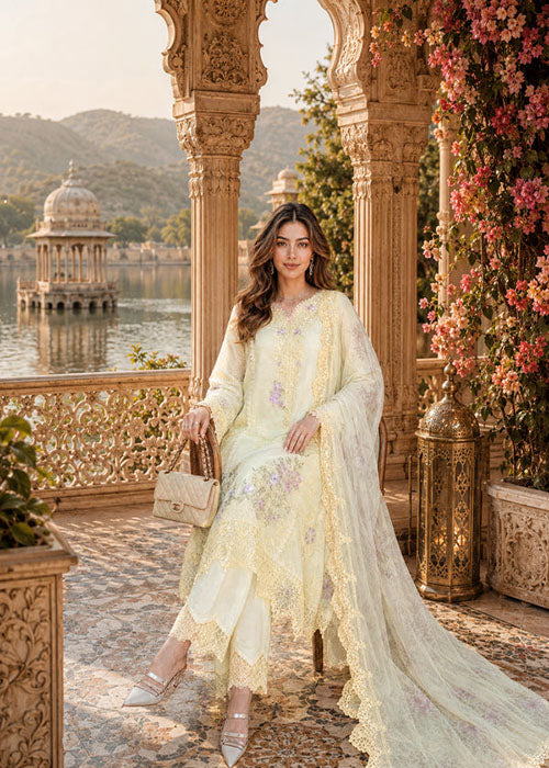 Noor Nooriyah Luxury Embroidered Chiffon Collection 2026 - D5